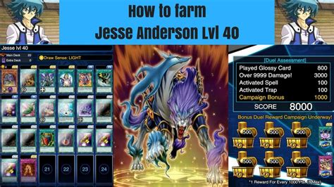 jesse anderson deck lv 40|Jesse Anderson Lvl 40 Farm Deck .